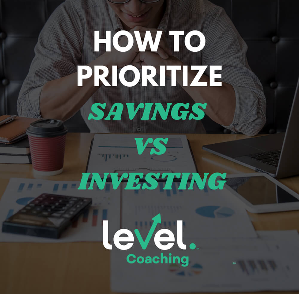 How to Prioritize Between Savings and Investing Goals